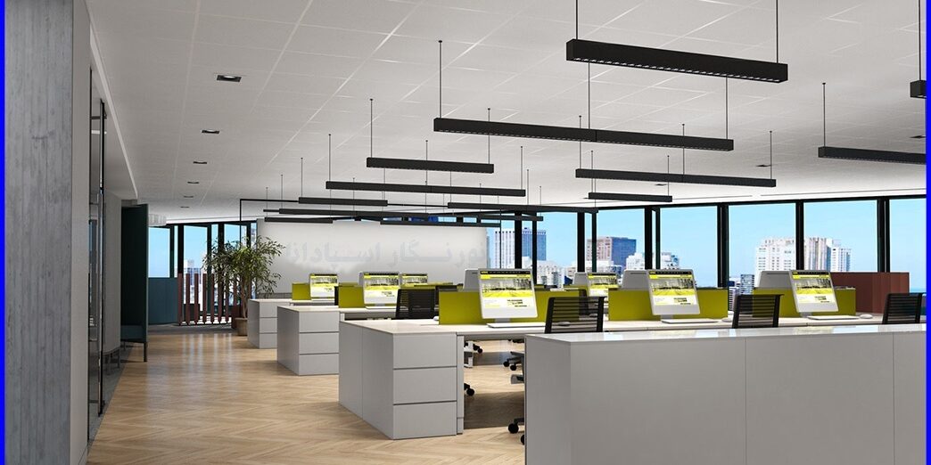 Office-lighting-effects-1-(noor-negar.com) نورپردازی محل کار در سلامت روانی کارمندان تاثیر به سزایی دارد. نورپردازی اداری یکی از مواردی است که همه کارمندان پشت میز نشین با آن تعامل دارند